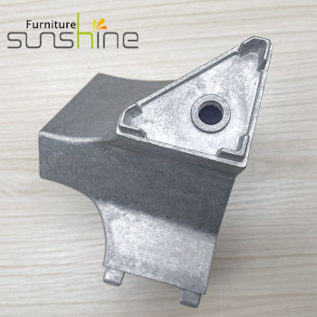 Furniture Connectors Aluminum Alloy Table Frame Metal Connector Desk Frame Connector For Office