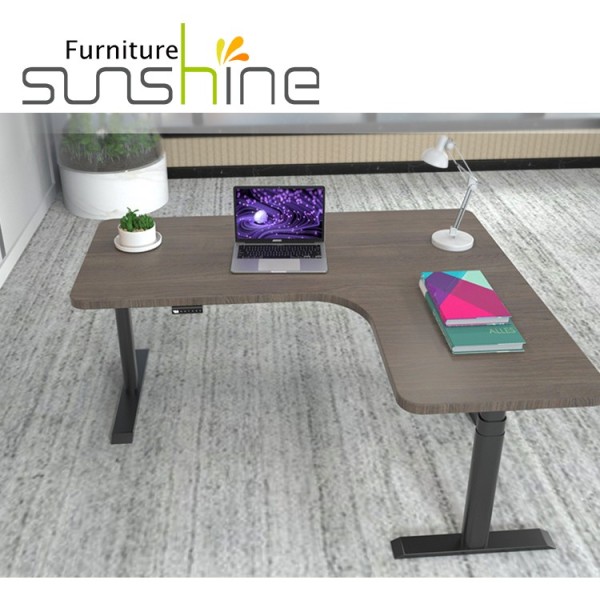 Top Quality Standing Desk Frame Three Motors Adjustable Desk Electric Office Set Desk