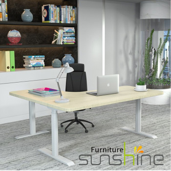 L-vorm Ergonomisch Drie poten Kantoor Staand Kantoor Zit-sta Bureau Verstelbaar bureau