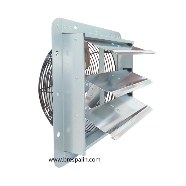 Ventilateur d'extraction industriel en métal 10 pouces