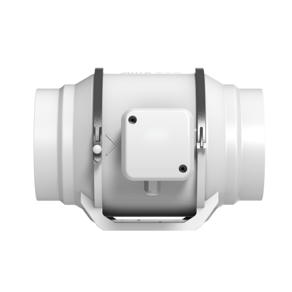 Ventiladores de conducto en línea de flujo mixto de sistema de ventilación de 5 pulgadas para ventilación de sala de cultivo hidropónico