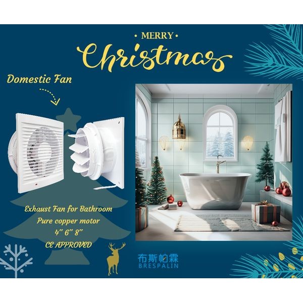 Série de Natal - Ventilador de banheiro APB