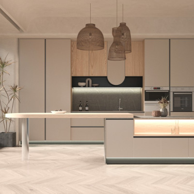 LJF-DZCG001Kitchen Cabinet LJF-DZDT001 Kitchen Island
