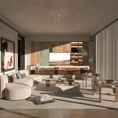 LJF-DZDSG003 TV Cabinet