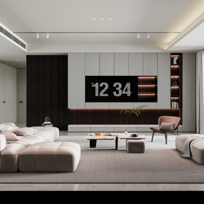 LS-DZDSG001 Custom TV cabinet