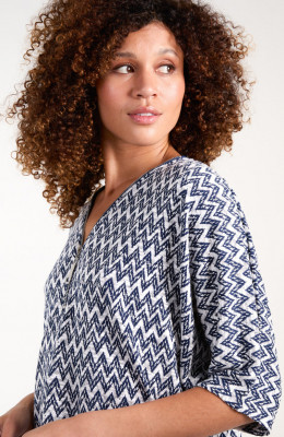 Zig Zag Front Top