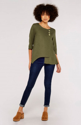 Asymmetrische top met drie knopen
