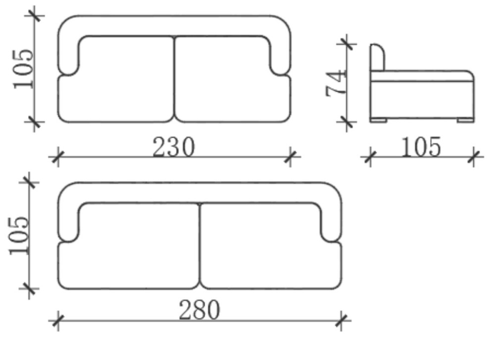 LL205B Sofa