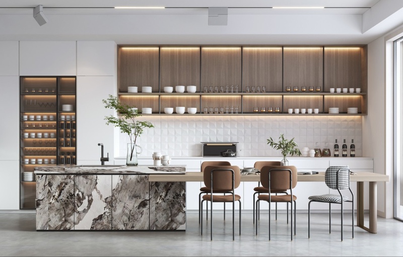 Custom Kitchen Cabinets Luxury Design