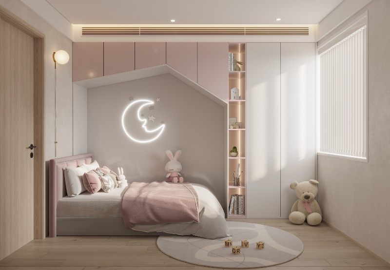 Built-in Kids Wardrobe