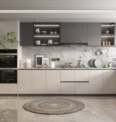 Custom Wood Luxury Kitchen Cabinets