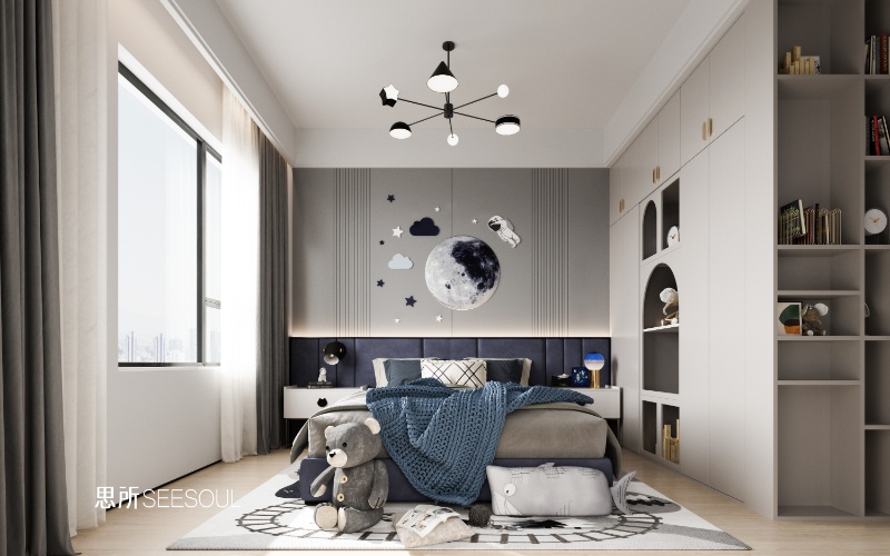 Built-in Kids Wardrobe