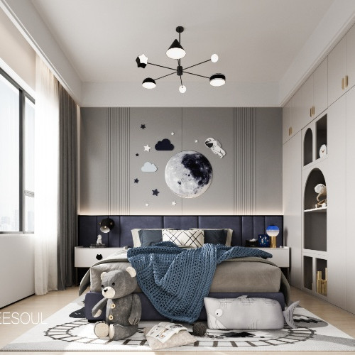 Custom Children 's Room Wardrobe