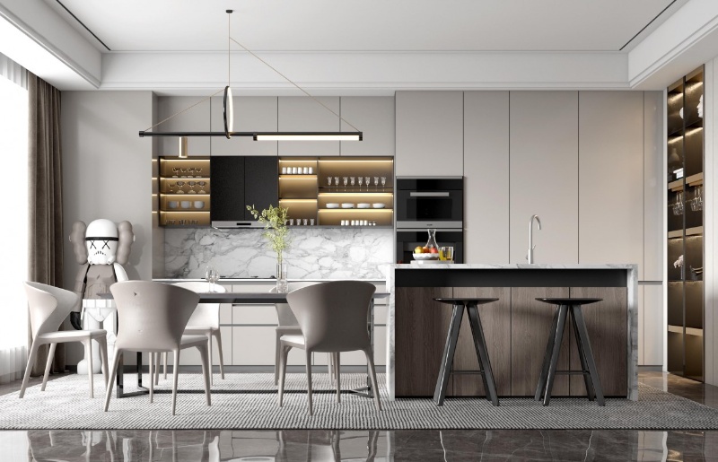 Custom Kitchen Cabinets Luxury Design