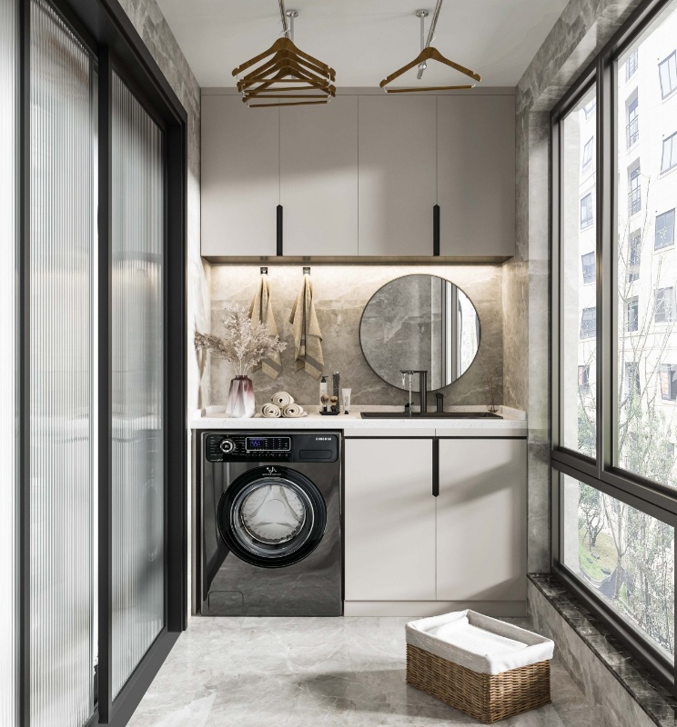 Modern Wall Mounted Bathroom Vanity Cabinet