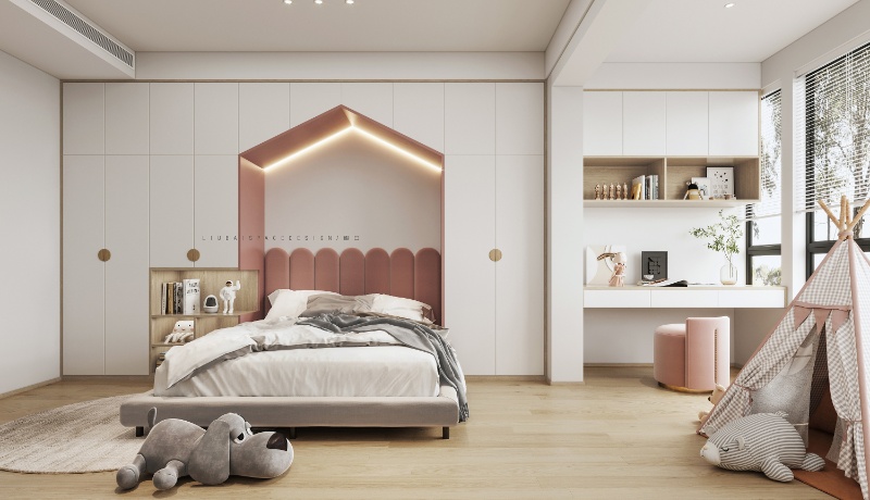 Built-in Kids Wardrobe