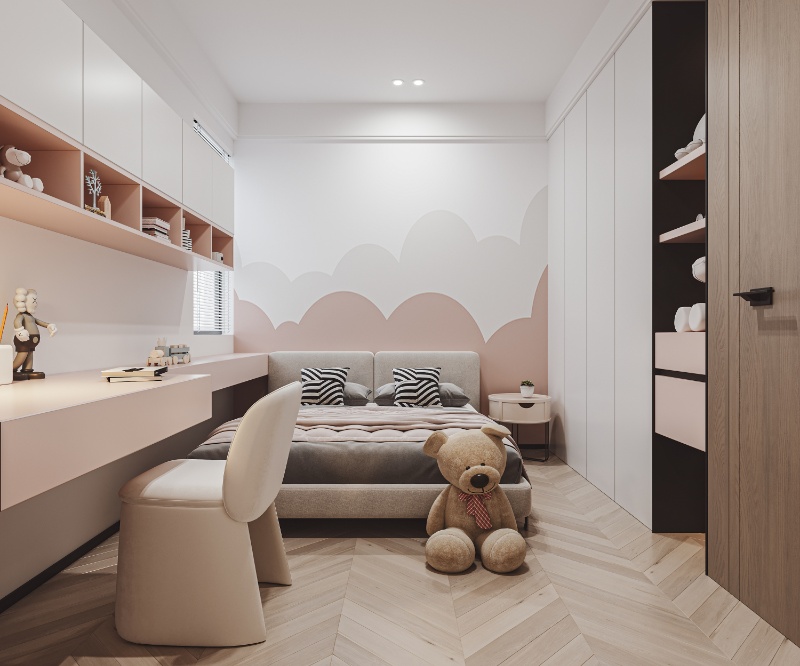 Built-in Kids Wardrobe