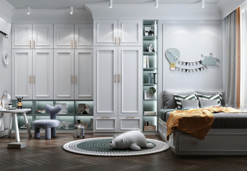 Built-in Kids Wardrobe