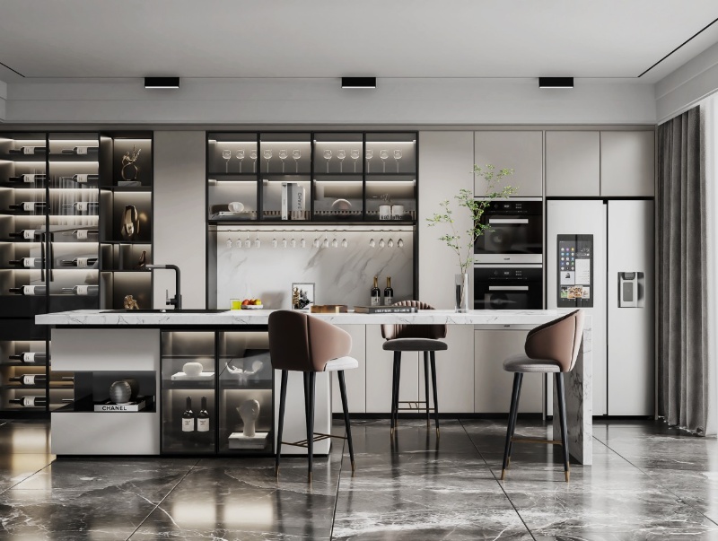 Custom Kitchen Cabinets Luxury Design