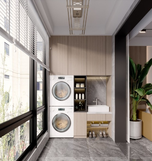 Modern Wall Mounted Bathroom Vanity Cabinet