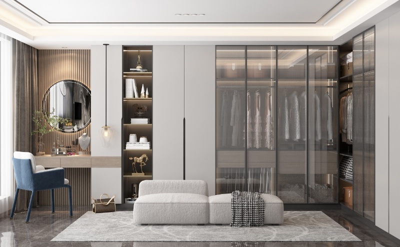 Luxury Custom Walk-In Closet Design
