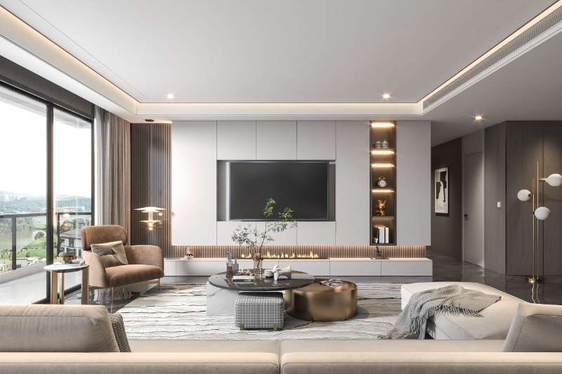 Custom TV Stands Furniture For Living Rooms