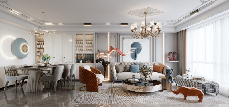 Bespoke European Living Room Furniture Collections