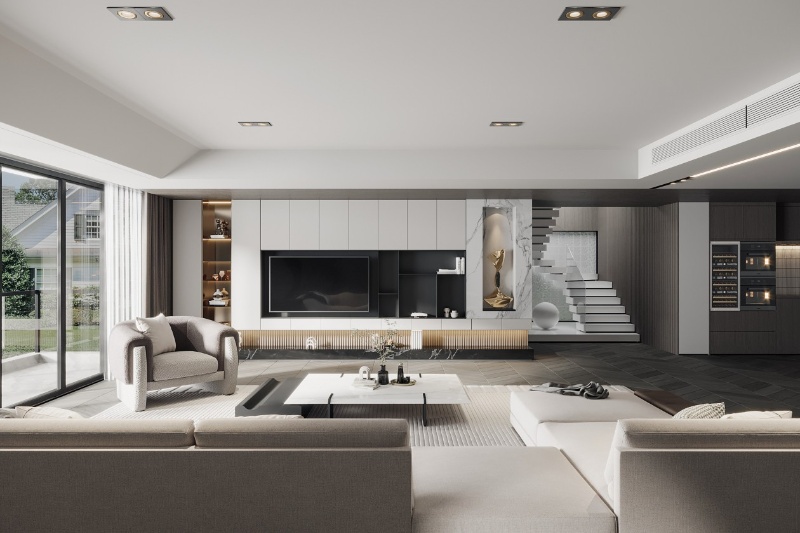 Custom TV Stands Furniture For Living Rooms