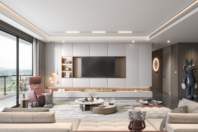 Custom TV Stands Furniture For Living Rooms