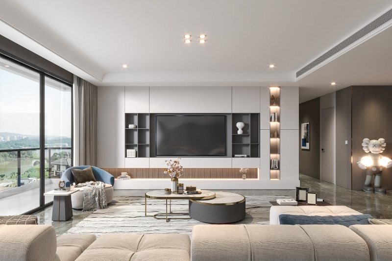 Custom TV Stands Furniture For Living Rooms