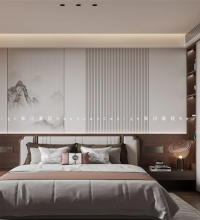 Custom Solid Wood Bedroom Wardrobe Design Tips for Villa Project
