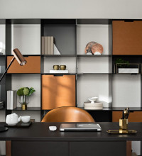 Modern Built-In Bookcase