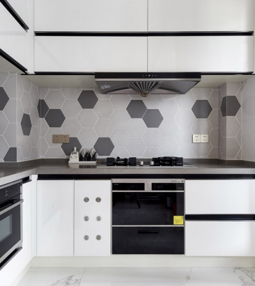 Modern Luxury Villa Kitchen Cabinets