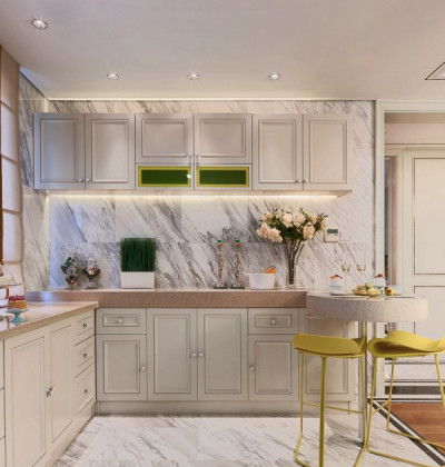 Custom Solid Wood Kitchen Cabinets