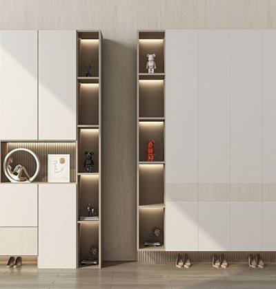 Integrated Entrance Hall Cabinet Full Custom Solution