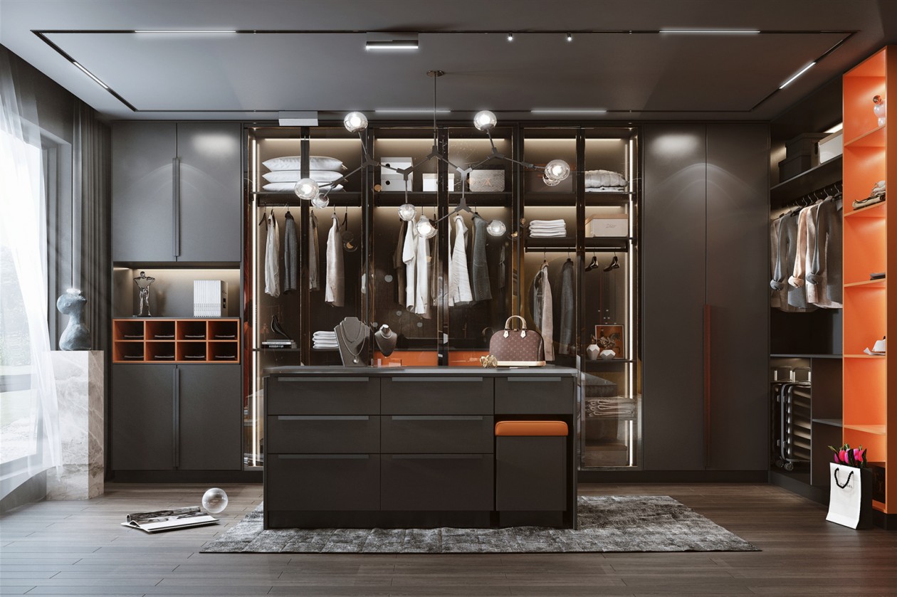 Modern Custom Wardrobe for Bedroom {alt_attr_replace}