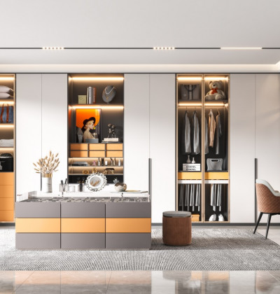 Luxury Custom Walk-in Wardrobe