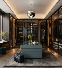 Modern Walk-In Closet Layout Ideas for Luxury Homes