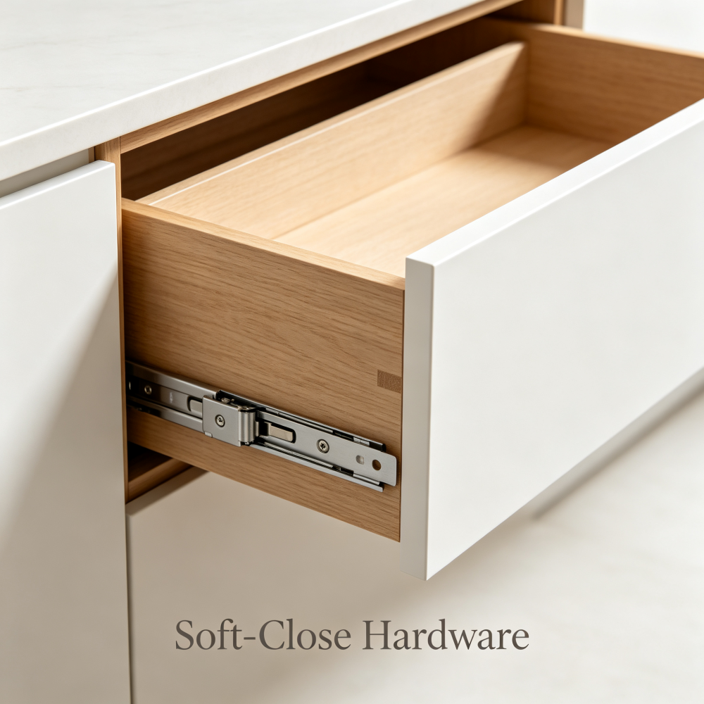 Custom Wood Luxury Kitchen Cabinets