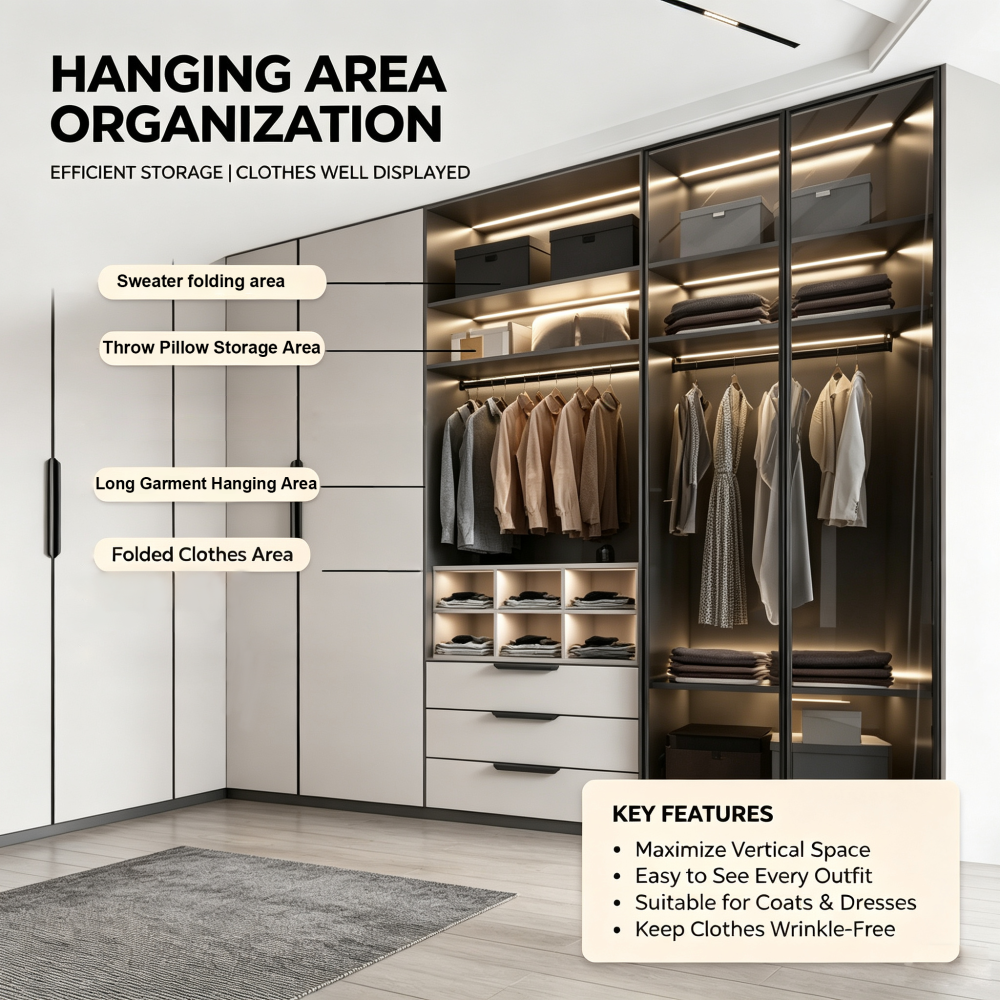 Custom Built-in Wardrobe for Modern Homes