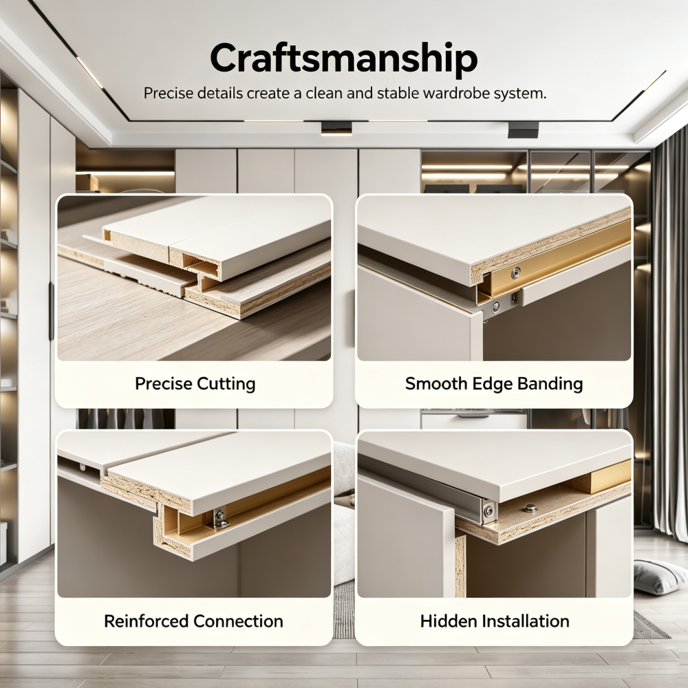 Custom Built-in Wardrobe for Modern Homes