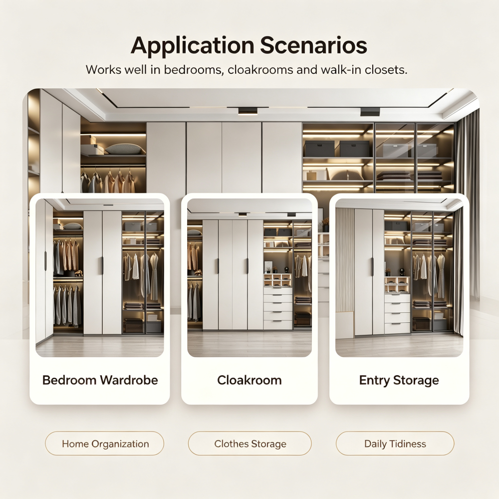 Custom Built-in Wardrobe for Modern Homes