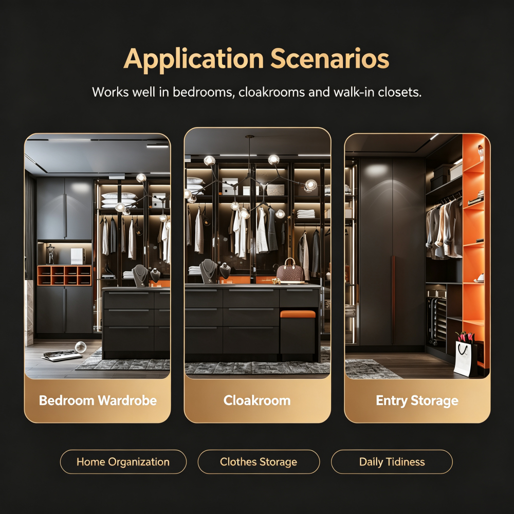 Modern Custom Wardrobe for Bedroom