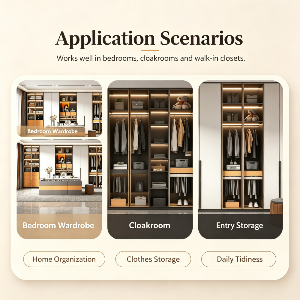 Luxury Custom Walk-in Wardrobe