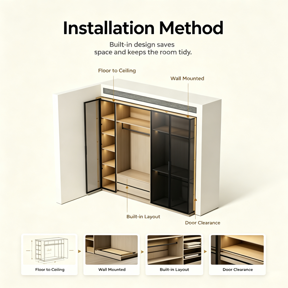 Luxury Custom Walk-in Wardrobe