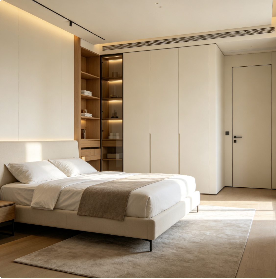 Custom Solid Wood Bedroom Wardrobe Design Ideas for Modern Homes Custom Solid Wood Bedroom Wardrobe Design Ideas for Modern Homes