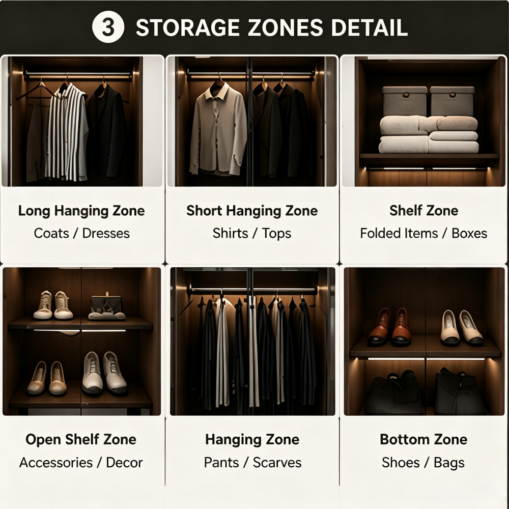 Modern Minimalist Wardrobe Cabinet