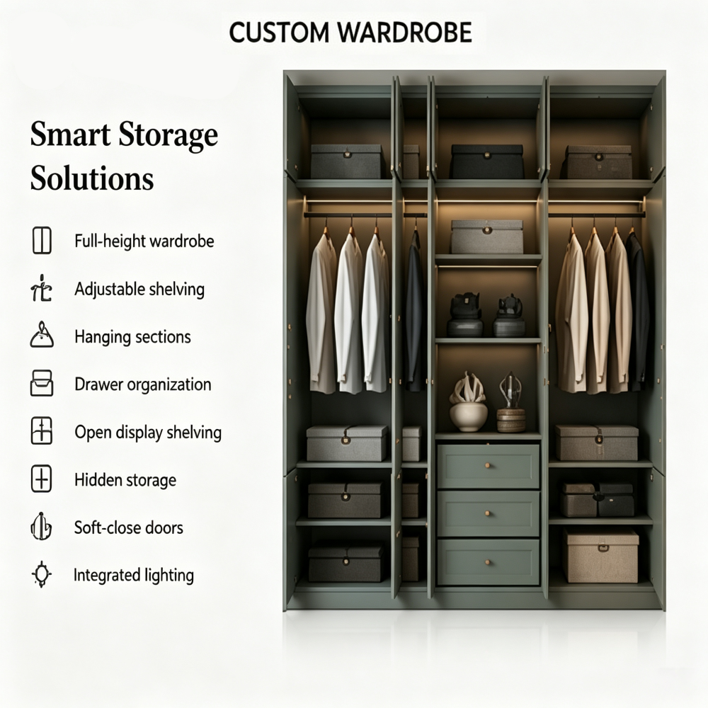 Bedroom Wall Unit Wardrobe Desk Bookshelf Storage Furniture Bedroom Wall Unit Wardrobe Desk Bookshelf Storage Furniture