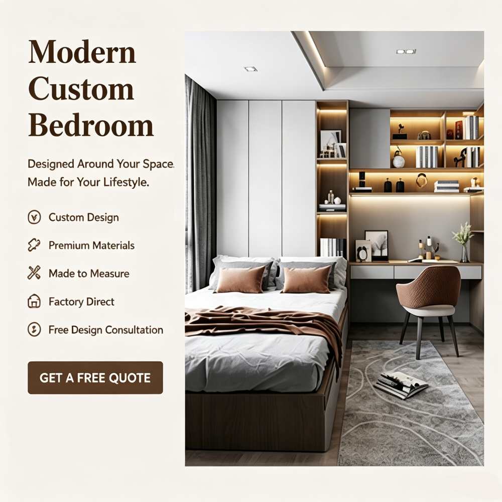 Bedroom Storage Wall Cabinet Wardrobe Desk Display Shelf Unit