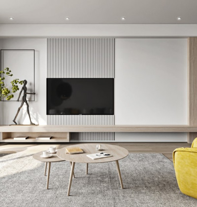 Custom Tv Wall Unit for Living Room